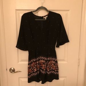 Charlotte Russe Floral Romper